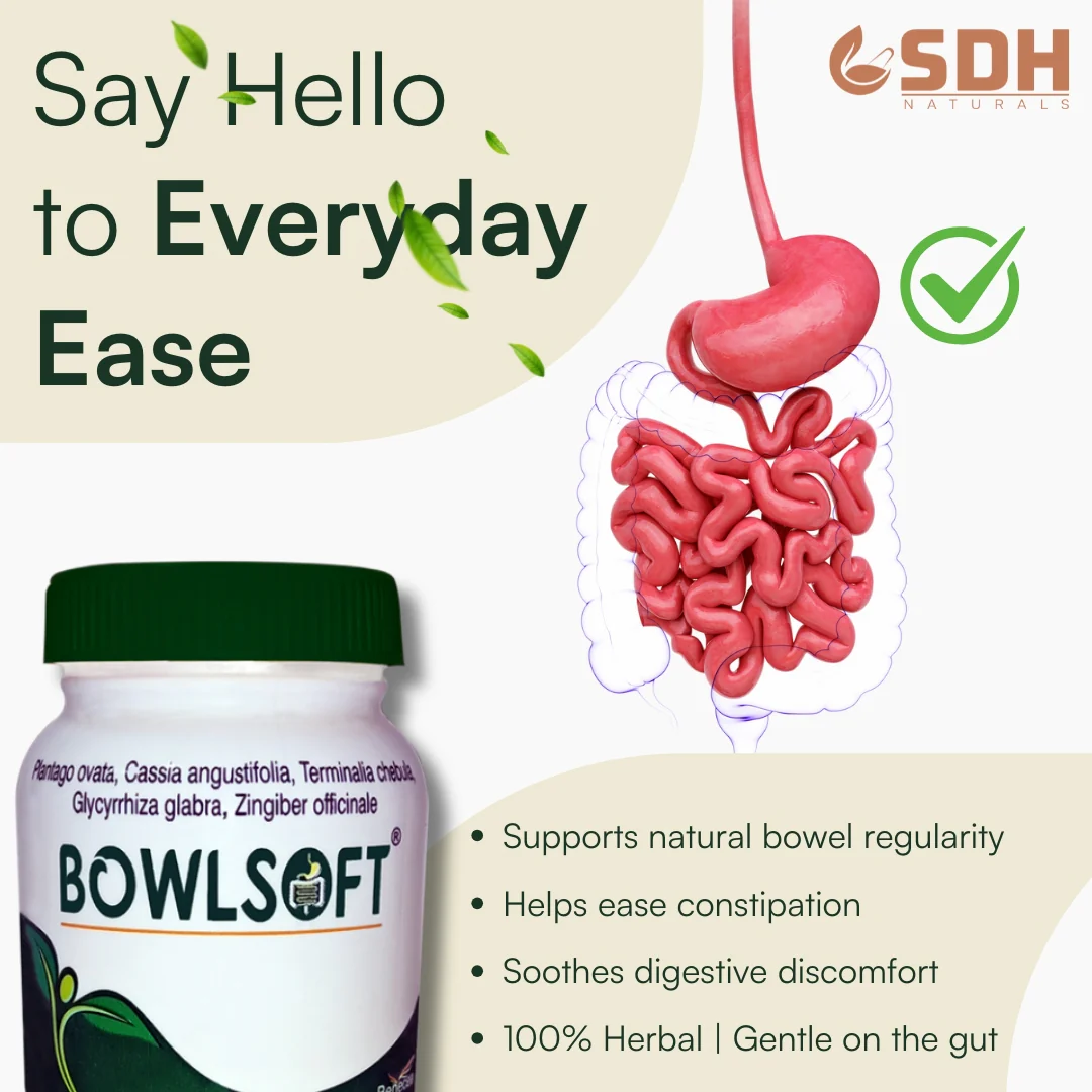Bowlsoft  Ayurvedic Bowel & Digestive Support | With Isabgol, Sanay, Haritaki & Mishreya | Supports Natural Bowel Movement & Gut Comfort - Image 5