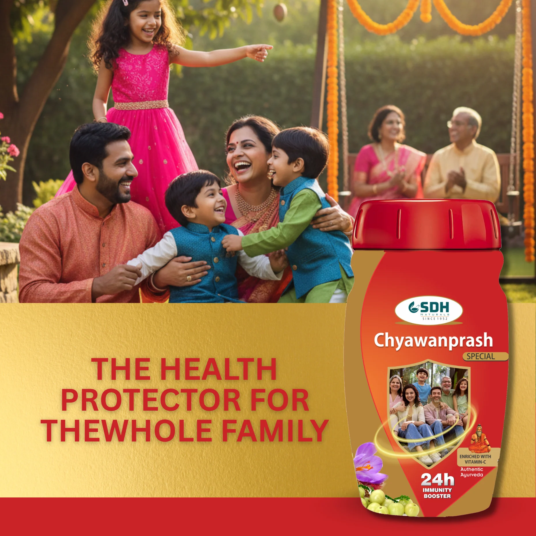 SDH Naturals Chyawanprash Special with Goodness of Gur (Jaggery) Supports Strength and Immunity | Enhances Overall Well-Being | Ayurvedic Nutritional Supplement. - Image 4