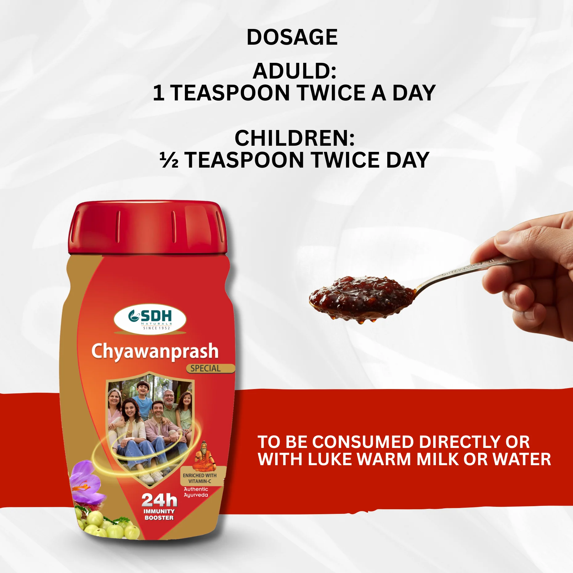 SDH Naturals Chyawanprash Special with Goodness of Gur (Jaggery) Supports Strength and Immunity | Enhances Overall Well-Being | Ayurvedic Nutritional Supplement. - Image 5