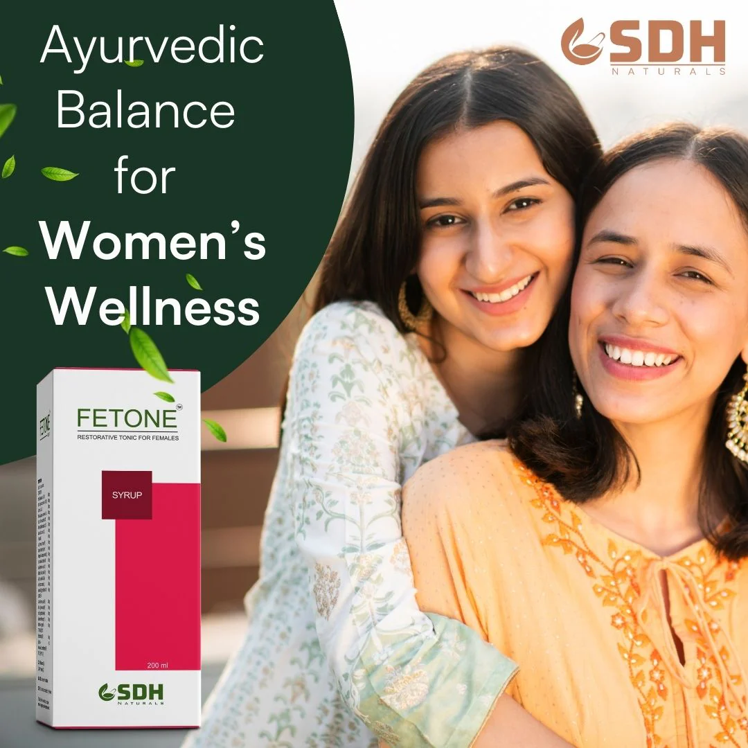 Fetone Syrup Ayurvedic Uterine Health Tonic for Women | With Ashok, Lodhra, Dashmoola, Shatavari & Guduchi | Menstrual Wellness & Hormonal Balance - Image 3