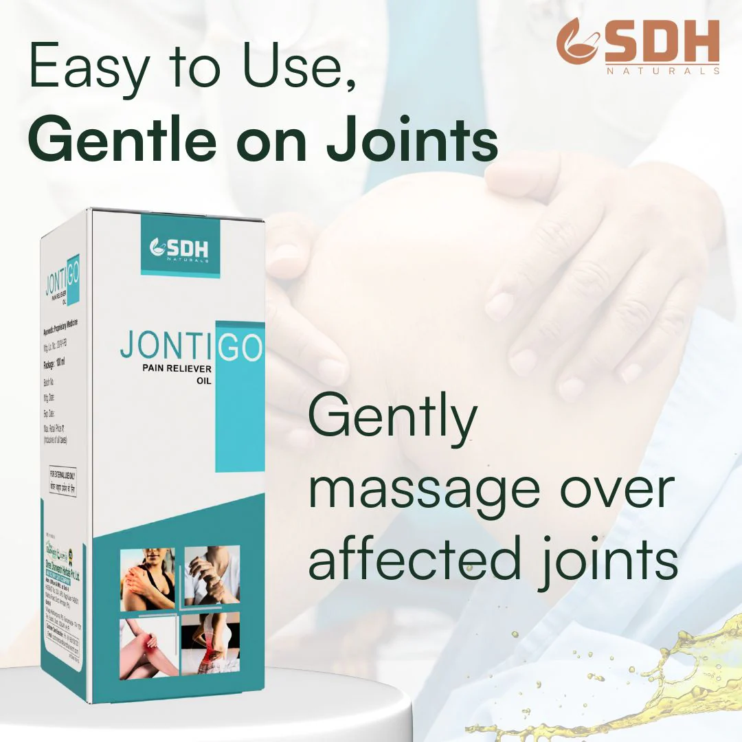 Jontigo Oil | Ayurvedic Oil for Joint & Muscle Comfort | With Lavang, Katuveera, Alsi, Nilgiri & Sarala - Image 4