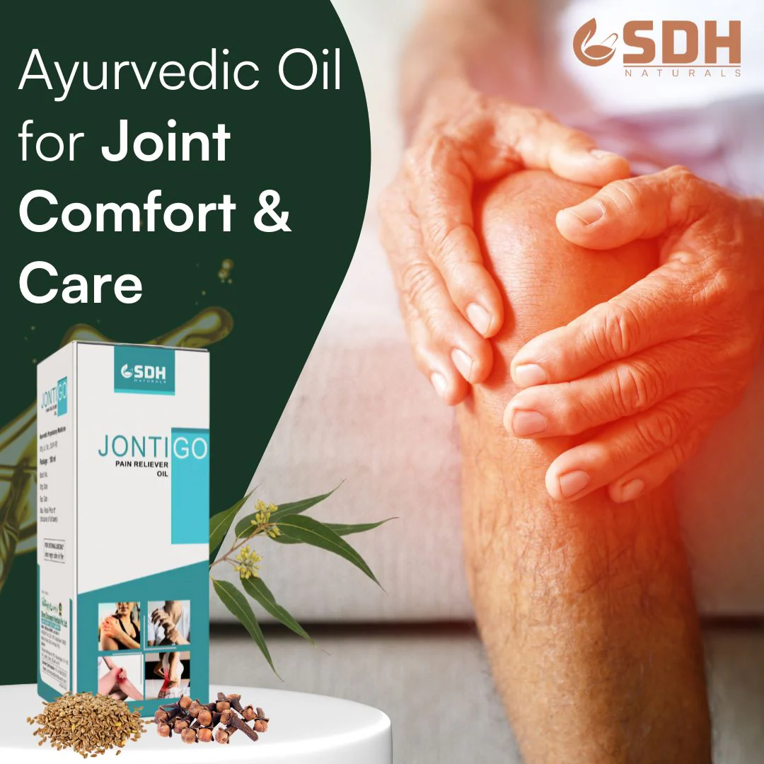 Jontigo Oil | Ayurvedic Oil for Joint & Muscle Comfort | With Lavang, Katuveera, Alsi, Nilgiri & Sarala - Image 5