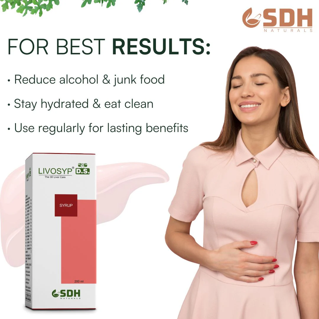 Livosyp DS Syrup – Ayurvedic Liver Support Syrup | Herbal Blend for Liver Detox, Digestion & Metabolism | Helps Maintain Liver Health & Bile Flow | Supports Metabolism & Toxin Elimination | Enriched with Punarnava, Haridra, Ajwain, Pippali & Kutki | - Image 5