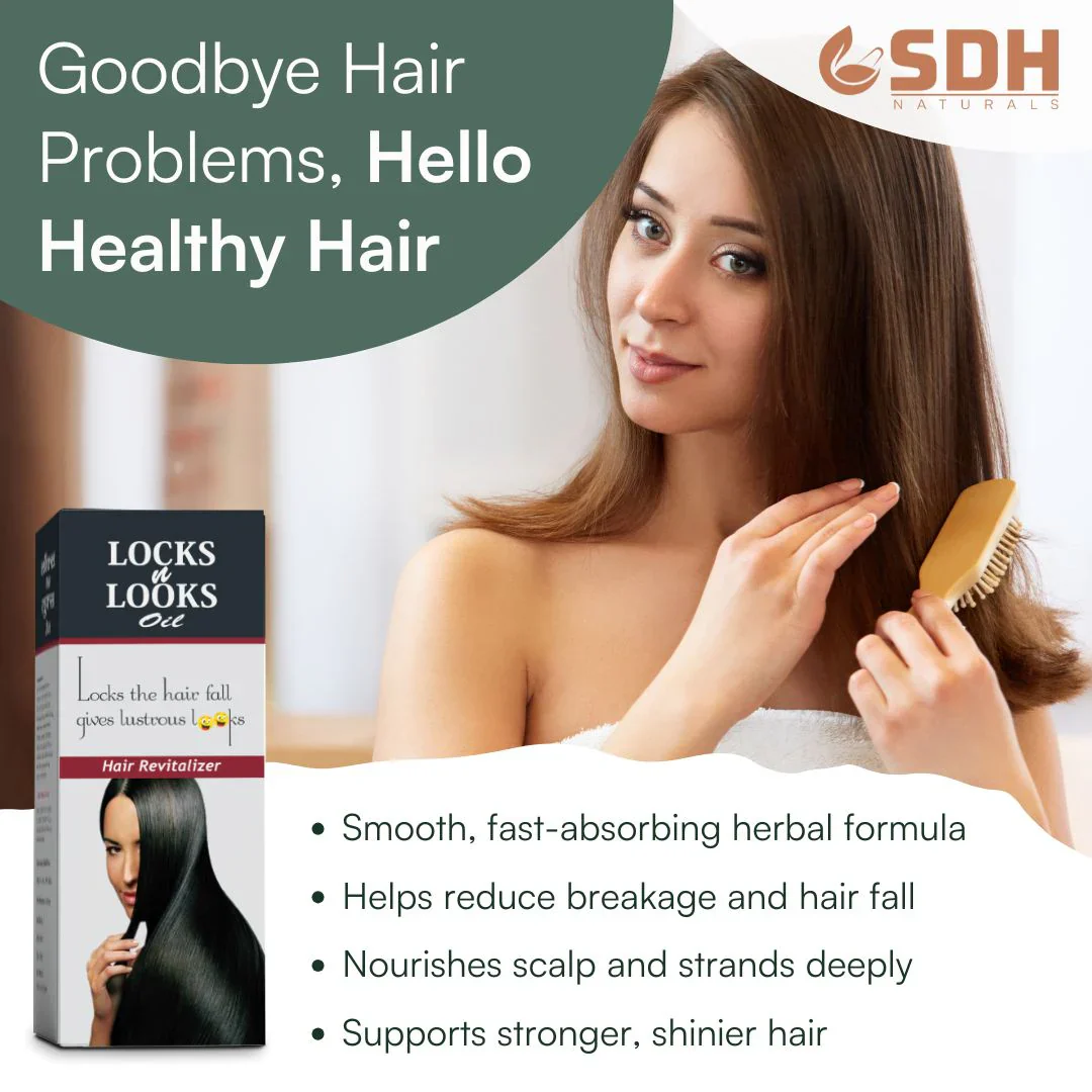 Meghna Shampoo + Locks N Looks Hair Oil - Image 5