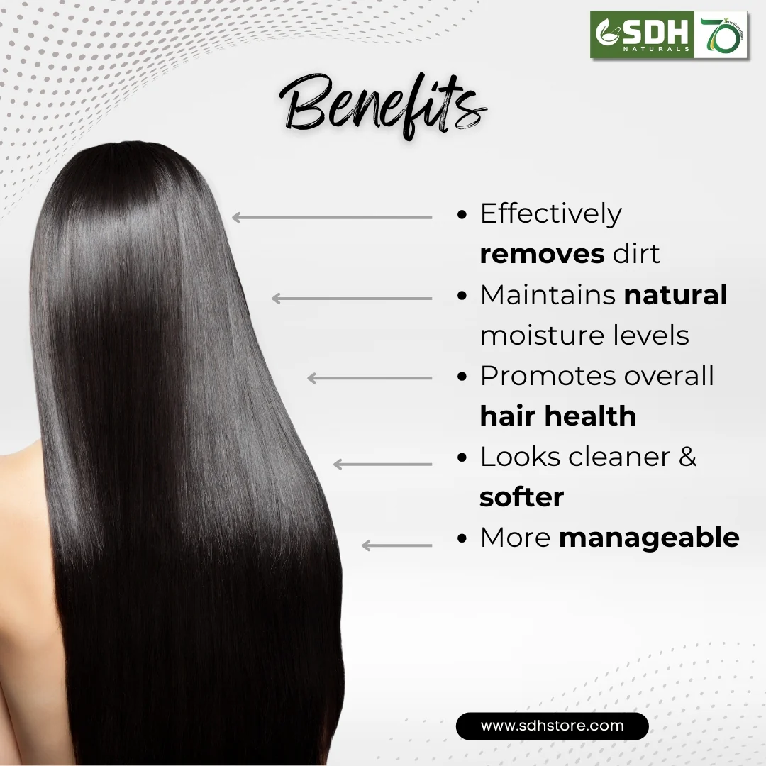 Meghna Shampoo & Meghna Hair Oil Combo Pack For Holi - Image 4