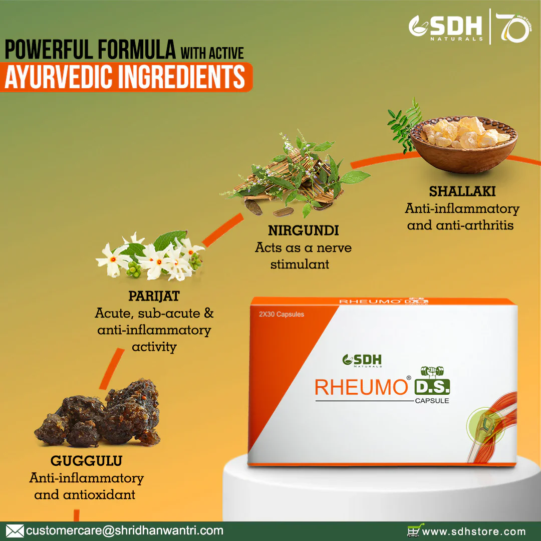 Rheumo DS Capsule + Rheumo Oil - Image 3
