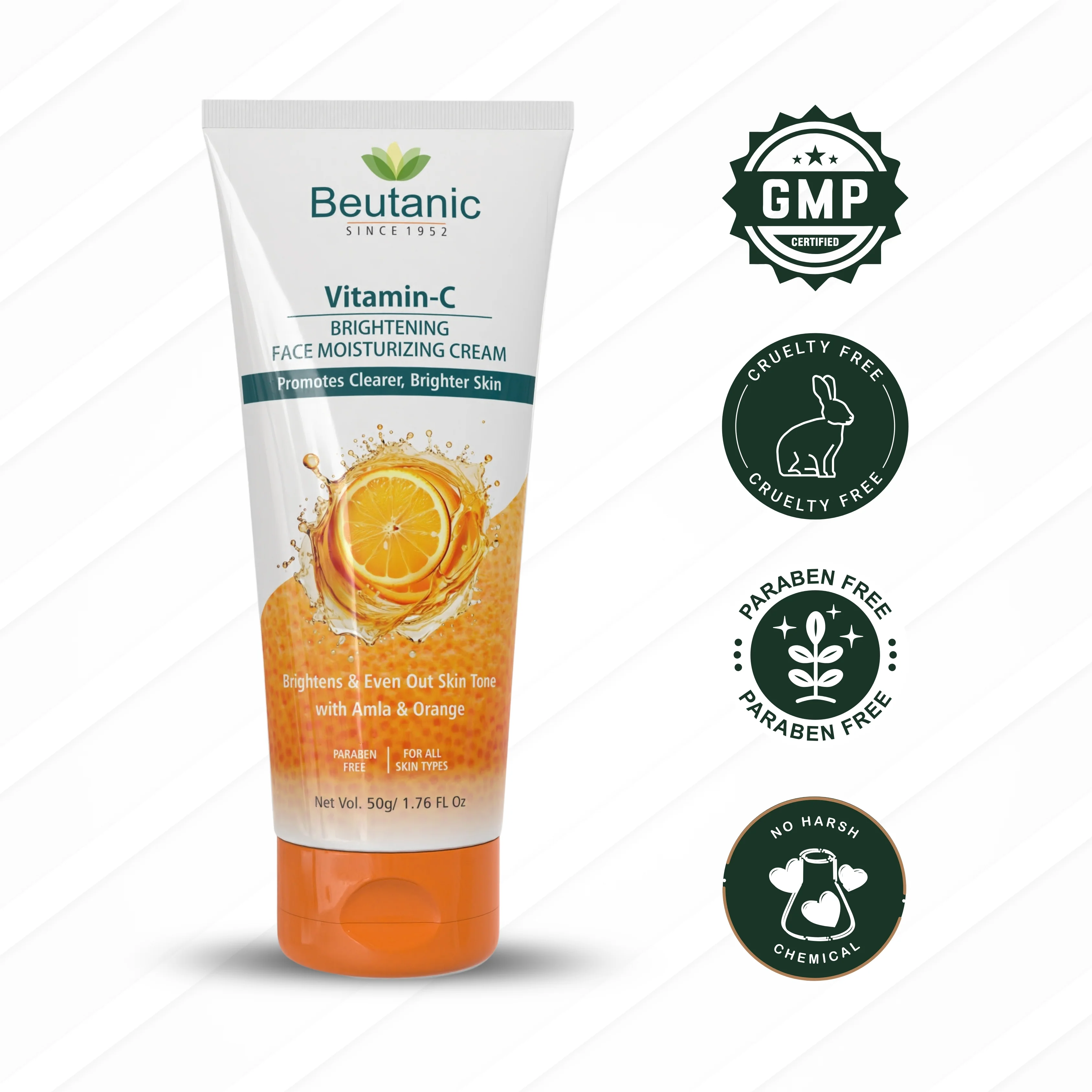 Vitamin-C Brightening Face Moisturizing Cream - Image 5